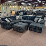 Galactic Charcoal Sectional