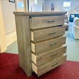 Yellowstone Queen Bed Set Includes Bed, Dresser, Mirror, Nightstand & Chest