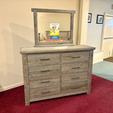Yellowstone Queen Bed Set Includes Bed, Dresser, Mirror, Nightstand & Chest