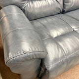 Steel Leather Unity Power Reclining Sofa