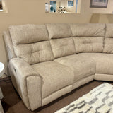 Cobblestone Power Reclining Sectional