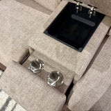 Cobblestone Power Reclining Sectional