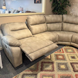 Charleston El Toro Cement Power Reclining Sectional