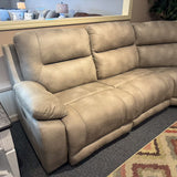 Charleston El Toro Cement Power Reclining Sectional