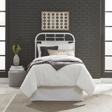 Twin Metal Headboard - White