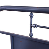 Twin Metal Headboard - Blue
