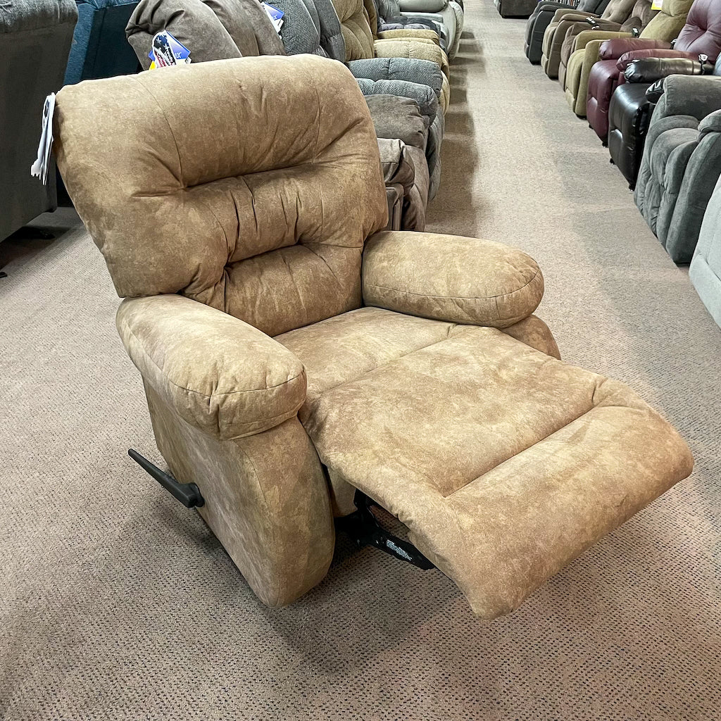 Power Recliner - Brandy Leather