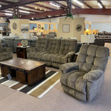 Everlasting Cocoa Reclining Sofa