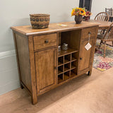 Rustic Chenille Server