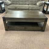 Stoneford Coffee Table with Lift Top & 2 End Tables