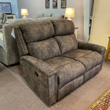 Emerald Wrangler Chocolate Reclining Loveseat