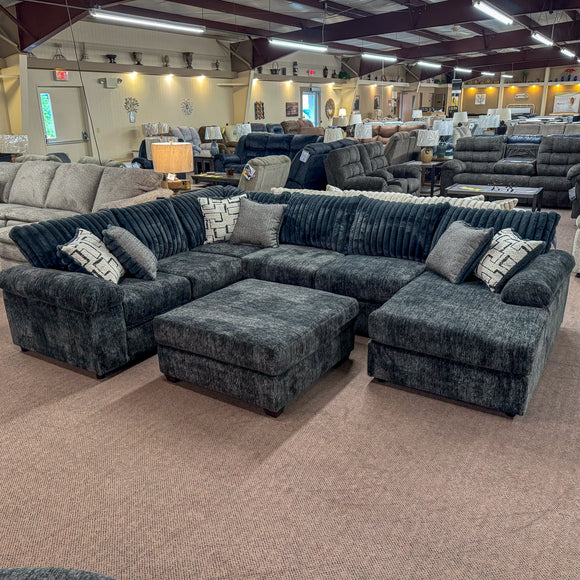 Galactic Charcoal Sectional