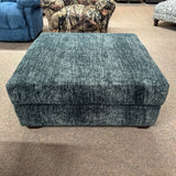 Galactic Charcoal Ottoman