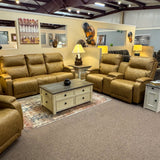 Maverly Pecan Reclining Sofa