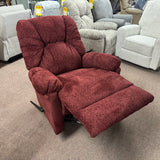 Romulus Flame Swivel Glider Recliner