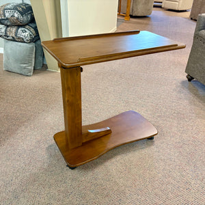 Adjustable Height Chairside Table