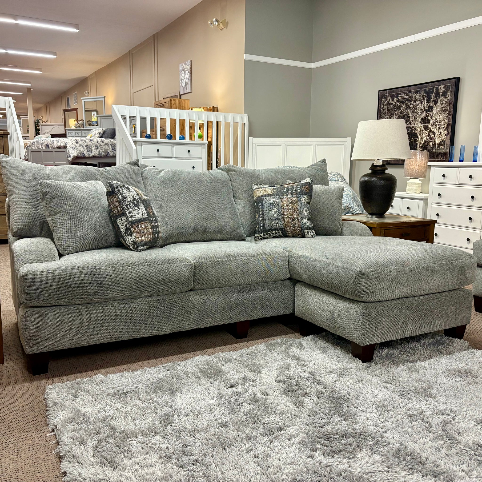 Catalina Domain Dove Sectional