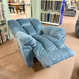 Lucas Denim Power Wallsaver Recliner