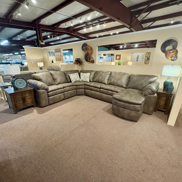 Seneca El Toro Barnwood Power Reclining Sectional
