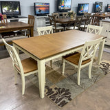 Sandown Rectangular Table & 4 Chairs