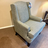 Andrea Peppercorn Wing Back Chair