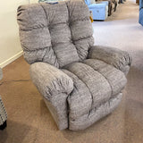 7mz14 Charcoal Power Recliner With Power Headrest