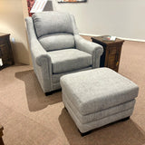 Dawson Cobble Stone Ottoman