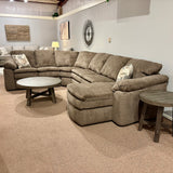 Seneca Wagga Wagga Otter Power Reclining Sectional with Chaise