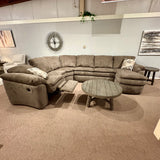 Seneca Wagga Wagga Otter Power Reclining Sectional with Chaise