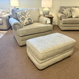 Knox Wheat Ottoman