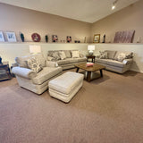 Knox Wheat Ottoman