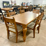 Farmhouse Table & 6 Chairs