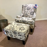 Andrea Portobello Wing Back Chair