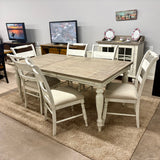 Whitney Rectangle Table & 6 Chairs