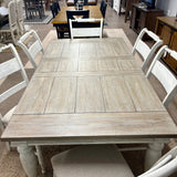 Whitney Rectangle Table & 6 Chairs