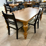 Farmhouse & 6 Chairs