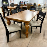 Farmhouse & 6 Chairs