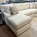 Anderson Living Large White Sectional
