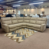 DuraPella Performance Fabric Dual Power Reclining Modular Sectional