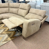 DuraPella Performance Fabric Dual Power Reclining Modular Sectional