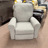 Josey Smoke Swivel Rocker Recliner