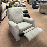 Josey Smoke Swivel Rocker Recliner