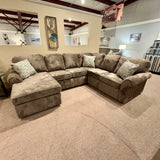 Malibu Toffee Chaise Sectional
