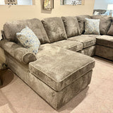 Malibu Toffee Chaise Sectional