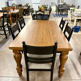 Farmhouse Table & 6 Chairs