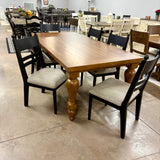 Farmhouse Table & 6 Chairs