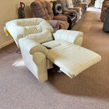 Sand Unity Leather Power Wallsaver Recliner