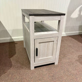 White Fendenmore Chairside End Table