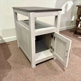 White Fendenmore Chairside End Table