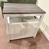 White Fendenmore Chairside End Table